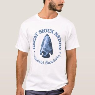 Great Sioux Nation (arrowhead) T-Shirt