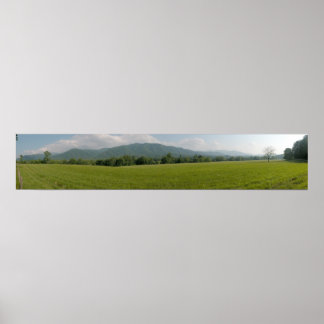 Great Smokey Mountains National Park Panormaic 3 Poster