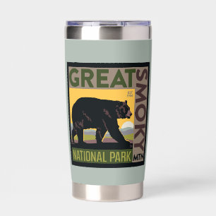 Great Smoky Mountain National Park  Bear Insulated Tumbler