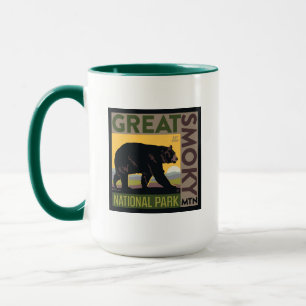 Great Smoky Mountain National Park  Bear Mug