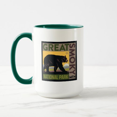 Great Smoky Mountain National Park Bear Mug