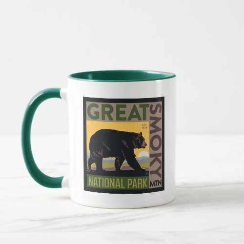 Great Smoky Mountain National Park Bear Mug