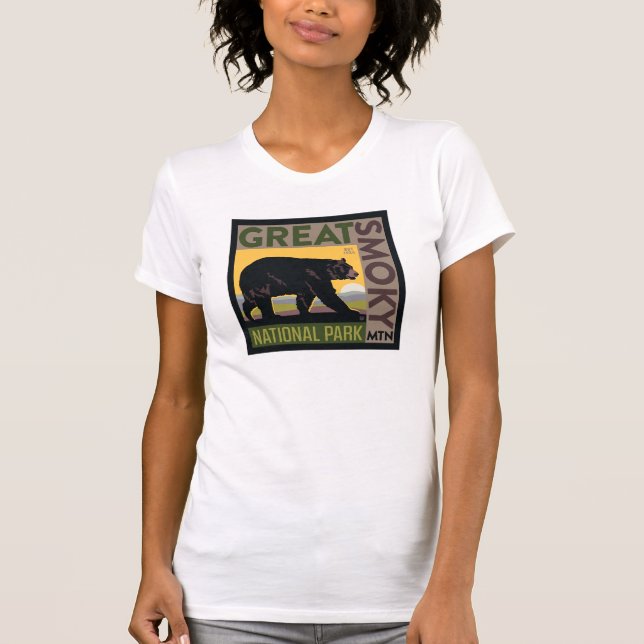 Great Smoky Mountain National Park| Bear T-Shirt (Front)