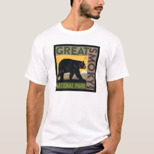 Great Smoky Mountain National Park  Bear T-Shirt