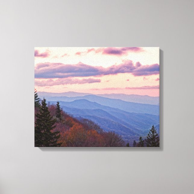 Great Smoky Mountain National Park Canvas Print (Front)