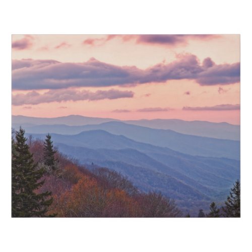 Great Smoky Mountain National Park Faux Canvas Print