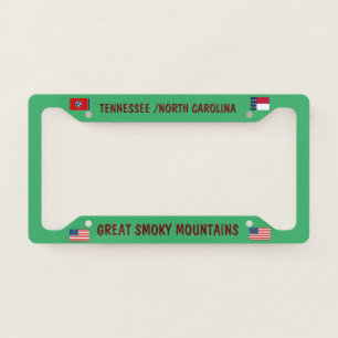 Great Smoky Mountain National Park License Frame