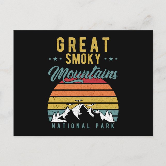 Great Smoky Mountain National Park Postcard (Front)
