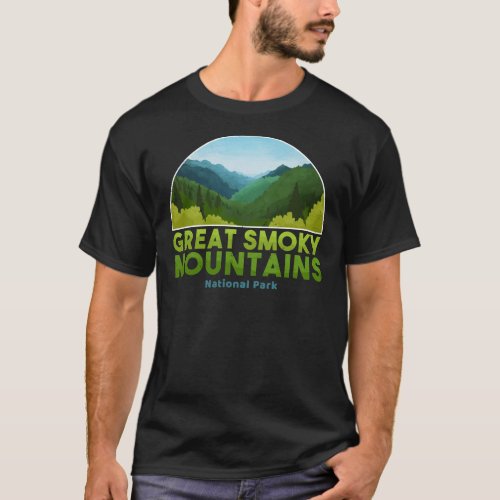 Great Smoky Mountain National Park T Shirt Hike 