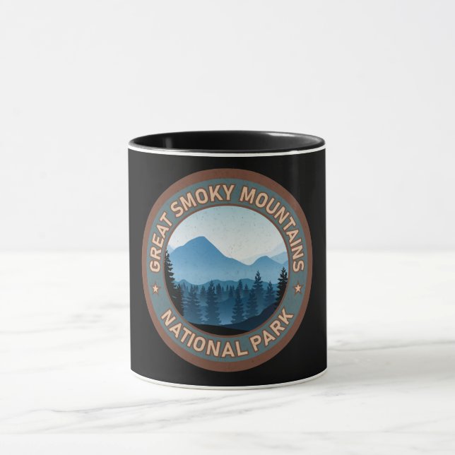Great Smoky Mountain National Park USA Tennessee Mug (Center)
