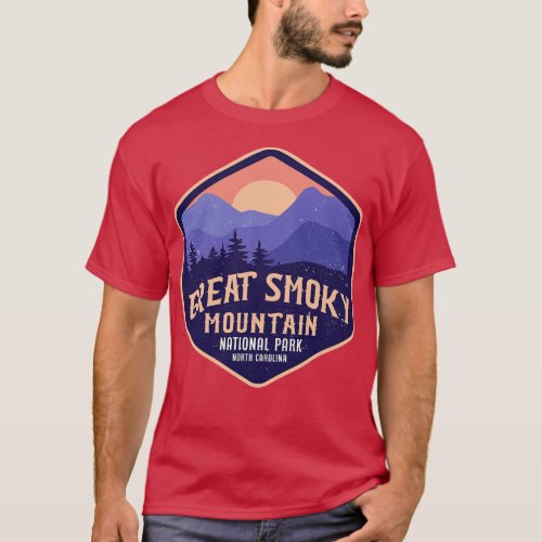 Great Smoky Mountain North olina T_Shirt