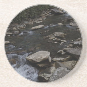 great smoky mountains 4 sandstone coaster