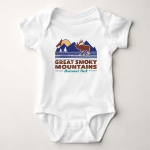 Great Smoky Mountains Baby Bodysuit