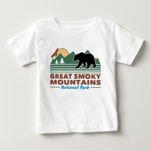 Great Smoky Mountains Baby T_Shirt