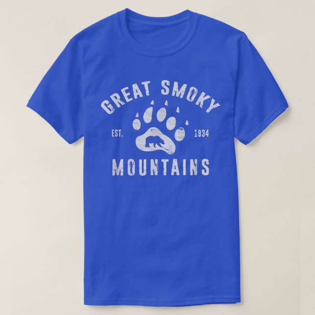 Great Smoky Mountains Black Bear  T-Shirt (Design Front)