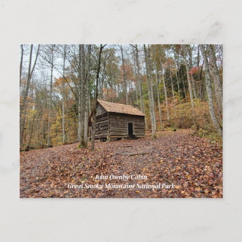 Great Smoky Mountains Cabin Postcard