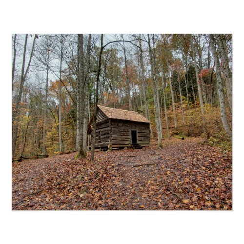 Great Smoky Mountains Cabin Poster