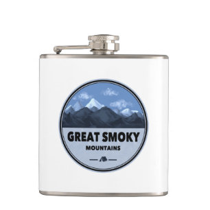 Great Smoky Mountains Camping Flask