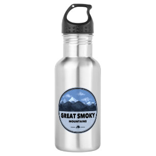 Great Smoky Mountains Camping Stainless Steel Water Bottle