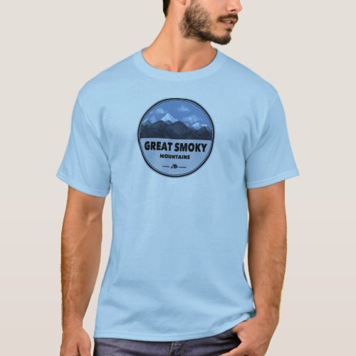 Great Smoky Mountains Camping T_Shirt