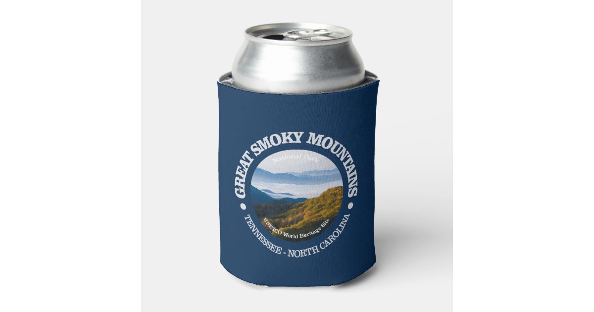 Custom Great Smoky Mountains 12 Oz Can Cooler