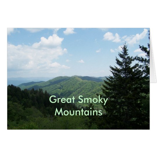 Great Smoky Mountains Card