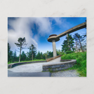 great smoky mountains clingmans dome postcard