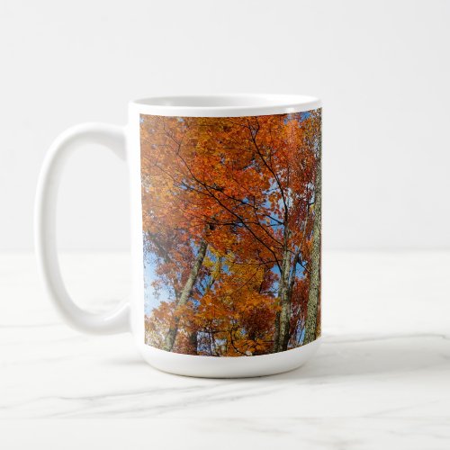 Great Smoky Mountains Colorful Fall Leaves Coffee Mug