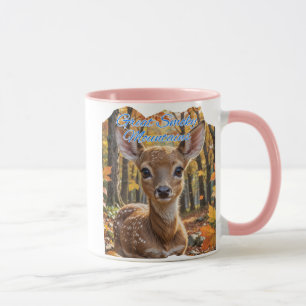 Great Smoky Mountains Fawn Deer Mug