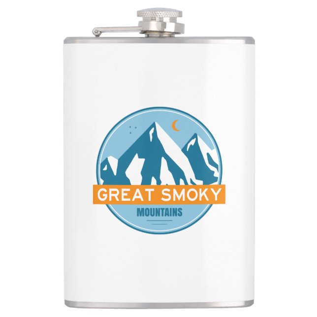 Great Smoky Mountains Flask (Front)
