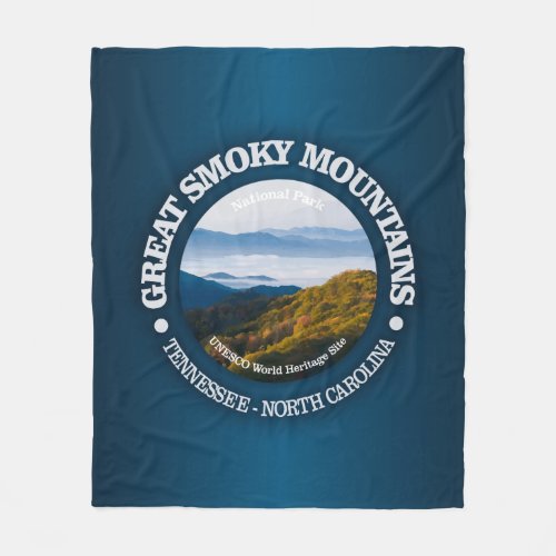 Great Smoky Mountains Fleece Blanket
