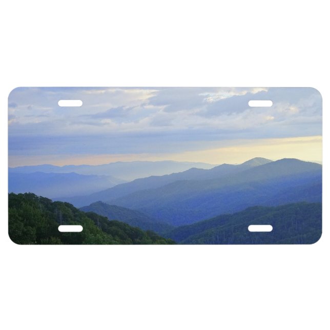 Great Smoky Mountains License Plate (Front)