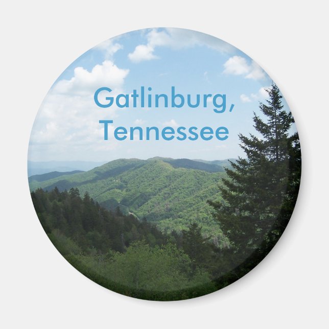 Great Smoky Mountains Magnet (Front)