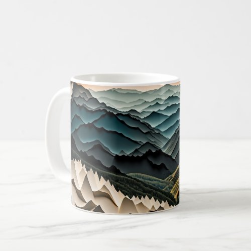 Great smoky mountains mug design