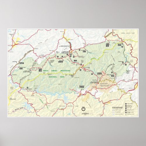 Great Smoky Mountains National Monument Poster