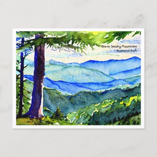 Great Smoky Mountains National Park 2 Postcard