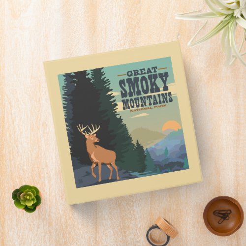 Great Smoky Mountains National Park 3 Ring Binder