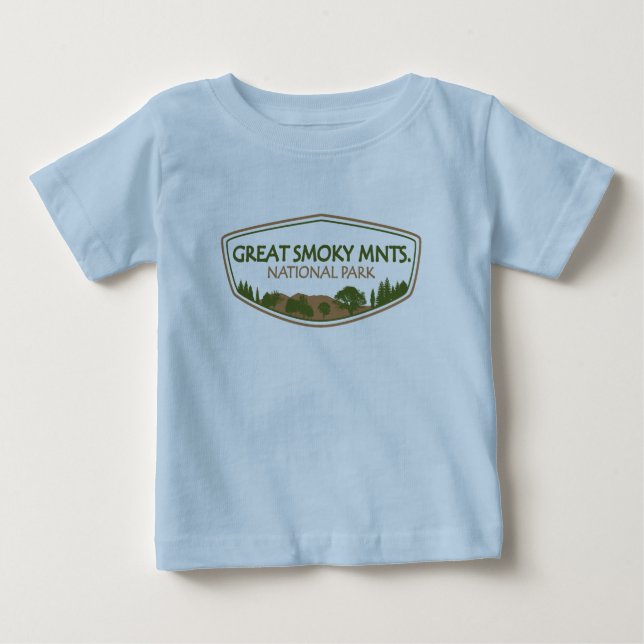 Great Smoky Mountains National Park Baby T-Shirt (Front)