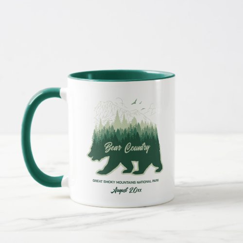 Great Smoky Mountains National Park Bear Country Mug