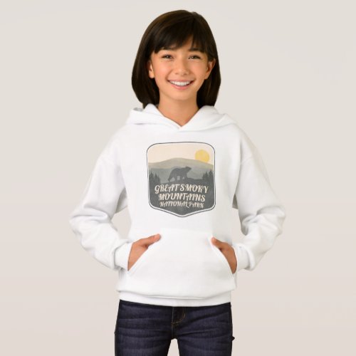 Great Smoky Mountains National Park Bear Hoodie