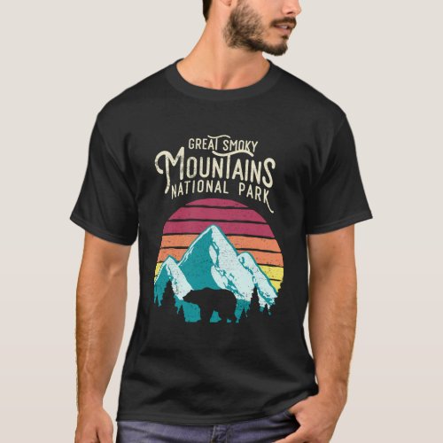 Great Smoky Mountains National Park Bear Sweat T_Shirt