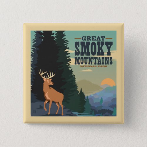 Great Smoky Mountains National Park Button