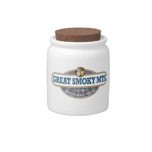Great Smoky Mountains National Park Candy Jar