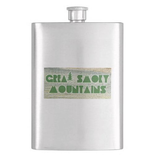 Great Smoky Mountains National Park Hip Flask
