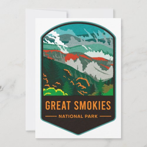 Great Smoky Mountains National Park Holiday Card