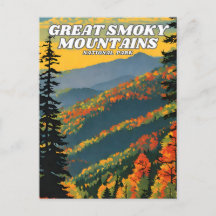 Great Smoky Mountains National Park illustration r