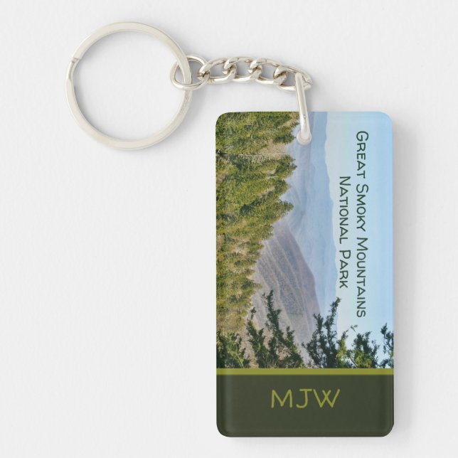 Great Smoky Mountains National Park Keychain (Front)