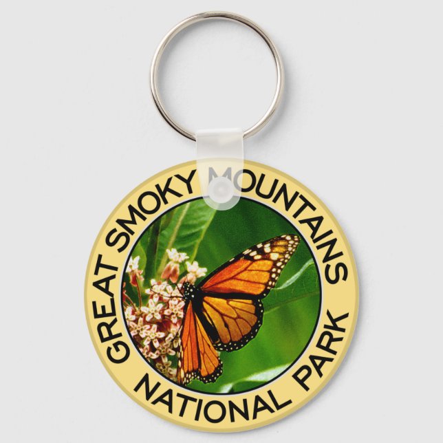 Great Smoky Mountains National Park Keychain (Front)