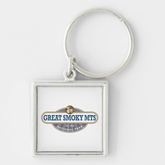 Great Smoky Mountains National Park Keychain (Front)