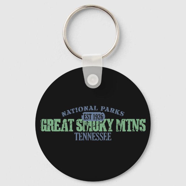 Great Smoky Mountains National Park Keychain (Front)